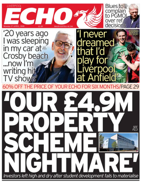 Cover of Liverpool Echo