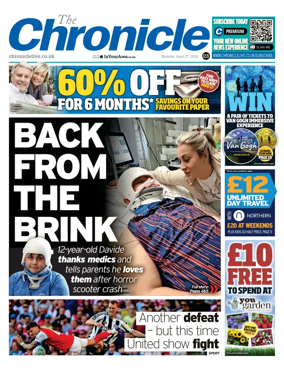 Cover of The Chronicle (South Tyneside and Durham)