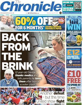 Cover of The Chronicle (UK)