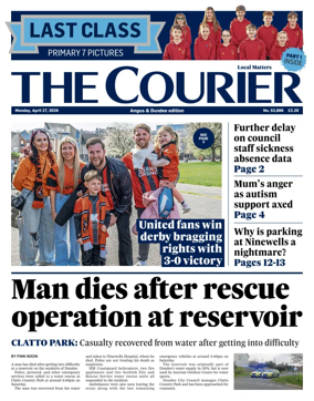 Cover of The Courier & Advertiser (Angus and Dundee)
