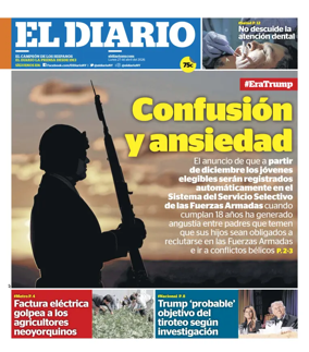 Cover of El Diario