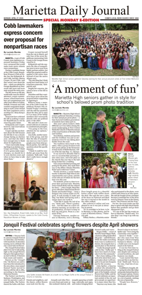 Cover of Marietta Daily Journal