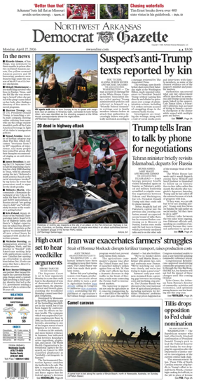 Cover of Northwest Arkansas Democrat-Gazette