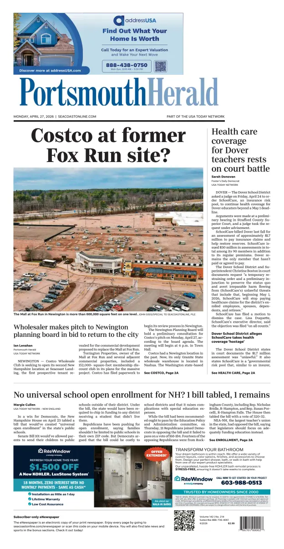 Cover of Portsmouth Herald