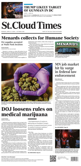 Cover of St. Cloud Times