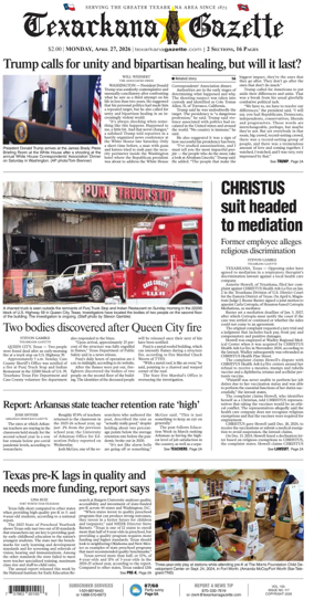Cover of Texarkana Gazette