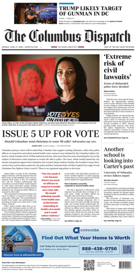 Cover of The Columbus Dispatch