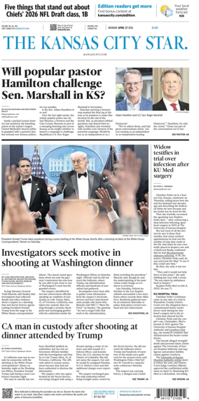 Cover of The Kansas City Star