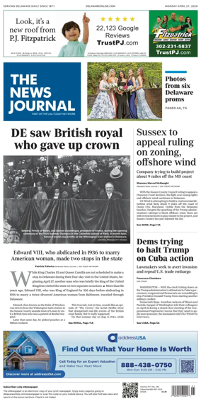 Cover of The News Journal