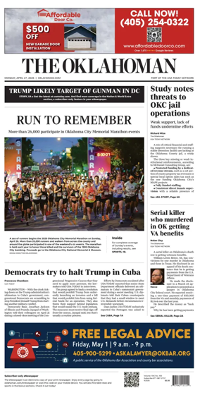 Cover of The Oklahoman