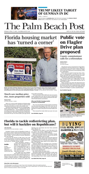 Cover of The Palm Beach Post