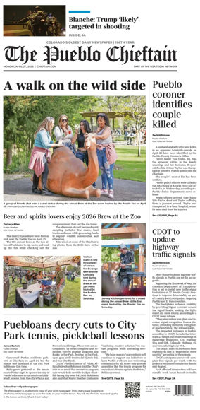 Cover of The Pueblo Chieftain