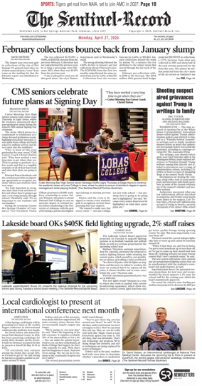 Cover of The Sentinel-Record