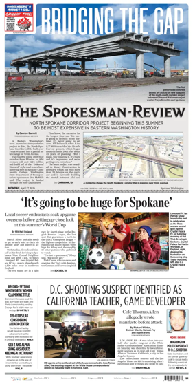 Cover of The Spokesman-Review (Spokane)
