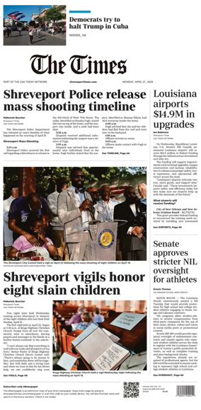 Cover of The Times (Shreveport)