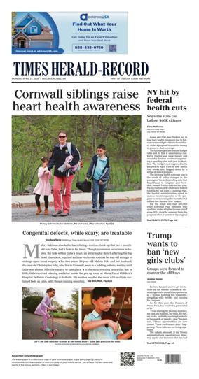 Cover of Times Herald-Record