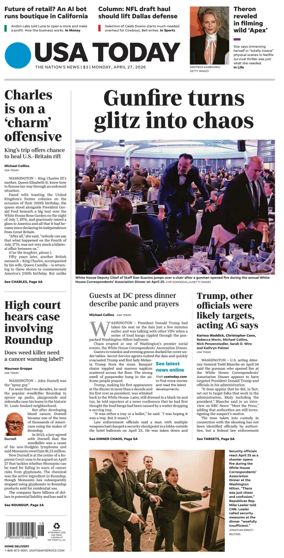 Cover of USA TODAY US Edition