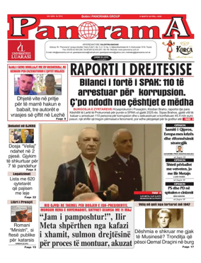 Cover of Panorama (Albania)
