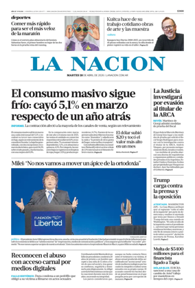 Cover of La Nacion