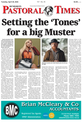 Cover of Deniliquin Pastoral Times