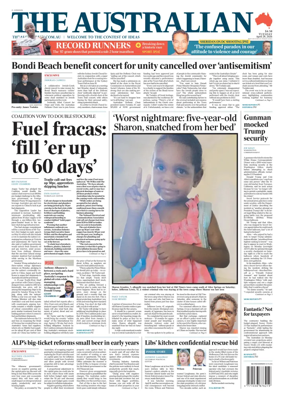 Cover of The Australian