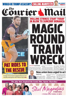 Cover of The Courier-Mail