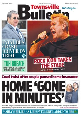 Cover of Townsville Bulletin