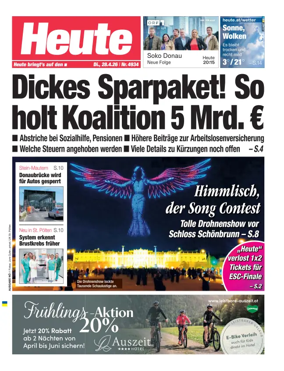 Cover of Heute - Niederosterreich Ausgabe