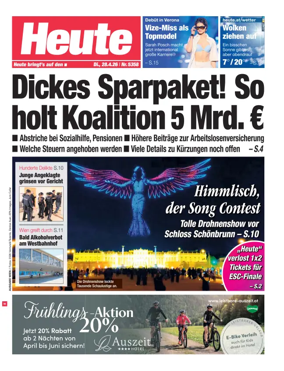 Cover of Heute - Wien Ausgabe