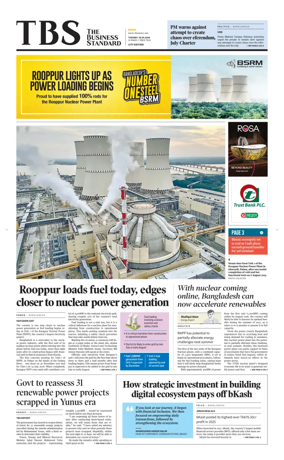 Cover of The Business Standard