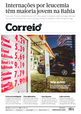 Cover of Correio da Bahia