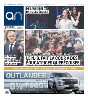 Cover of Acadie Nouvelle