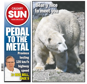 Cover of Calgary Sun