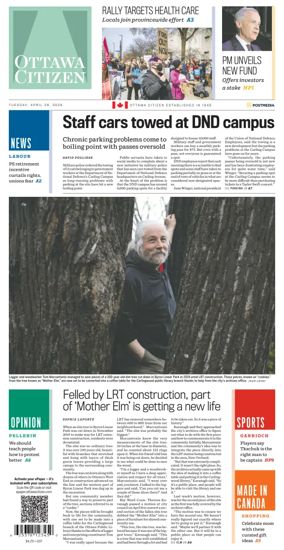 Cover of Ottawa Citizen