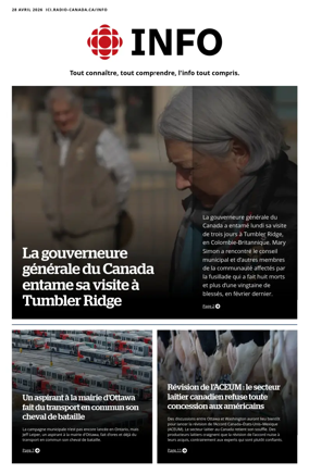 Cover of Radio-Canada Info