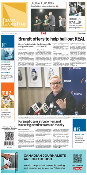 Cover of Regina Leader-Post