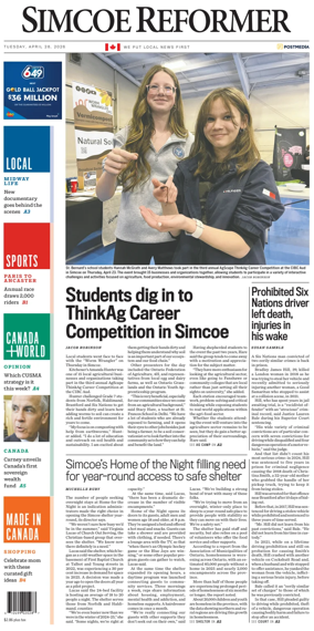 Cover of Simcoe Reformer