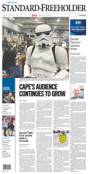 Cover of Standard-Freeholder (Cornwall)