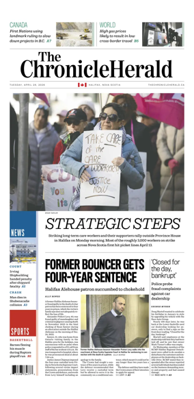 Cover of The Chronicle Herald (Metro)