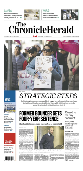 Cover of The Chronicle Herald (Provincial)