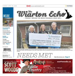 Cover of Wiarton Echo