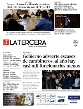 Cover of La Tercera
