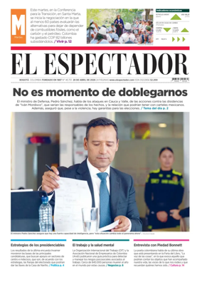 Cover of El Espectador