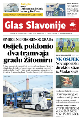 Cover of Glas Slavonije