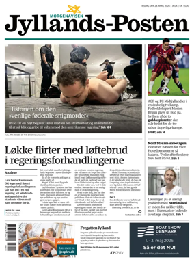Cover of Jyllands-Posten
