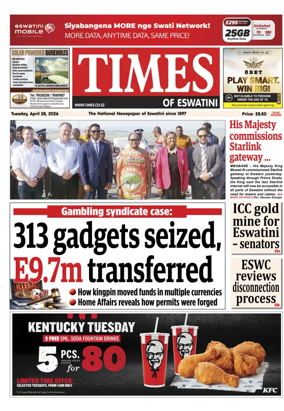 Cover of Times of Eswatini