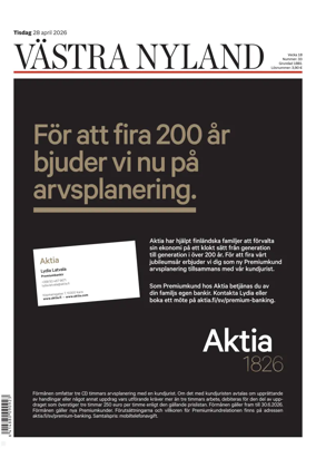Cover of Vastra Nyland