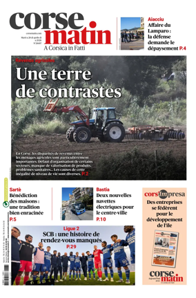 Cover of Corse Matin