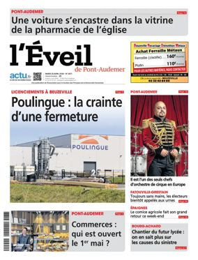 Cover of L'Eveil de Pont-Audemer