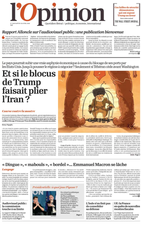 Cover of L'Opinion